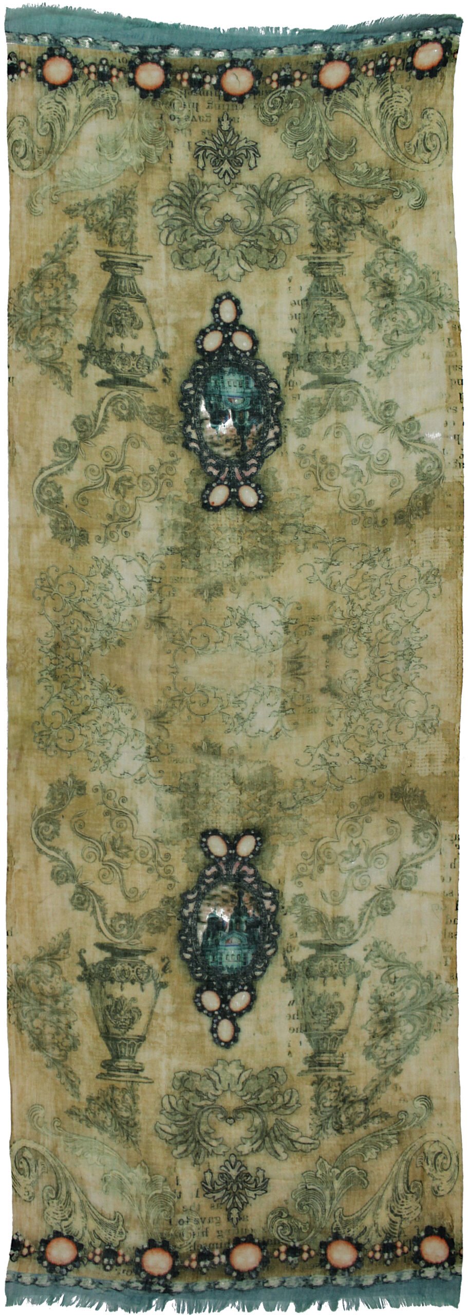 Vintage wool scarf - Image 3
