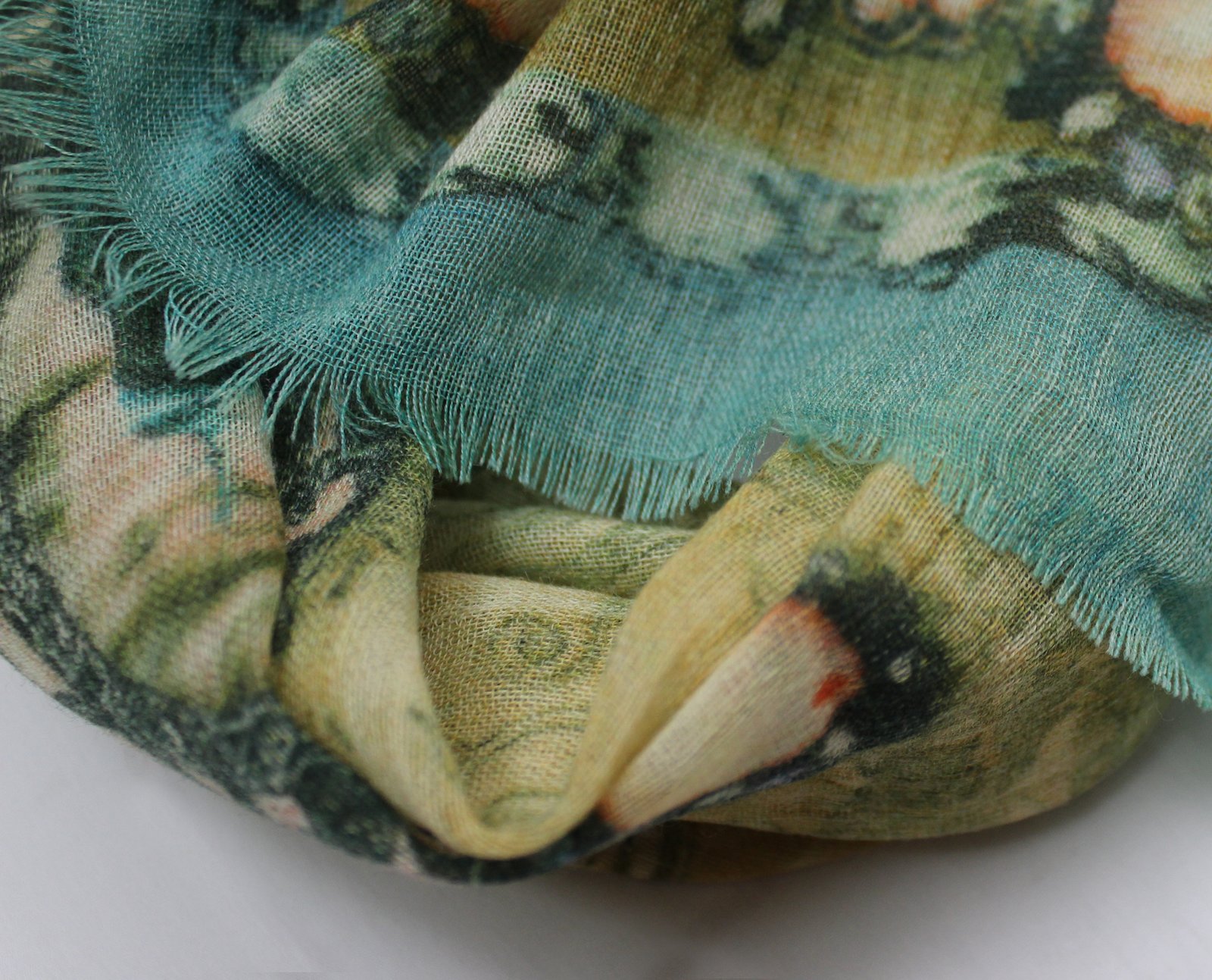 Vintage wool scarf - Image 4
