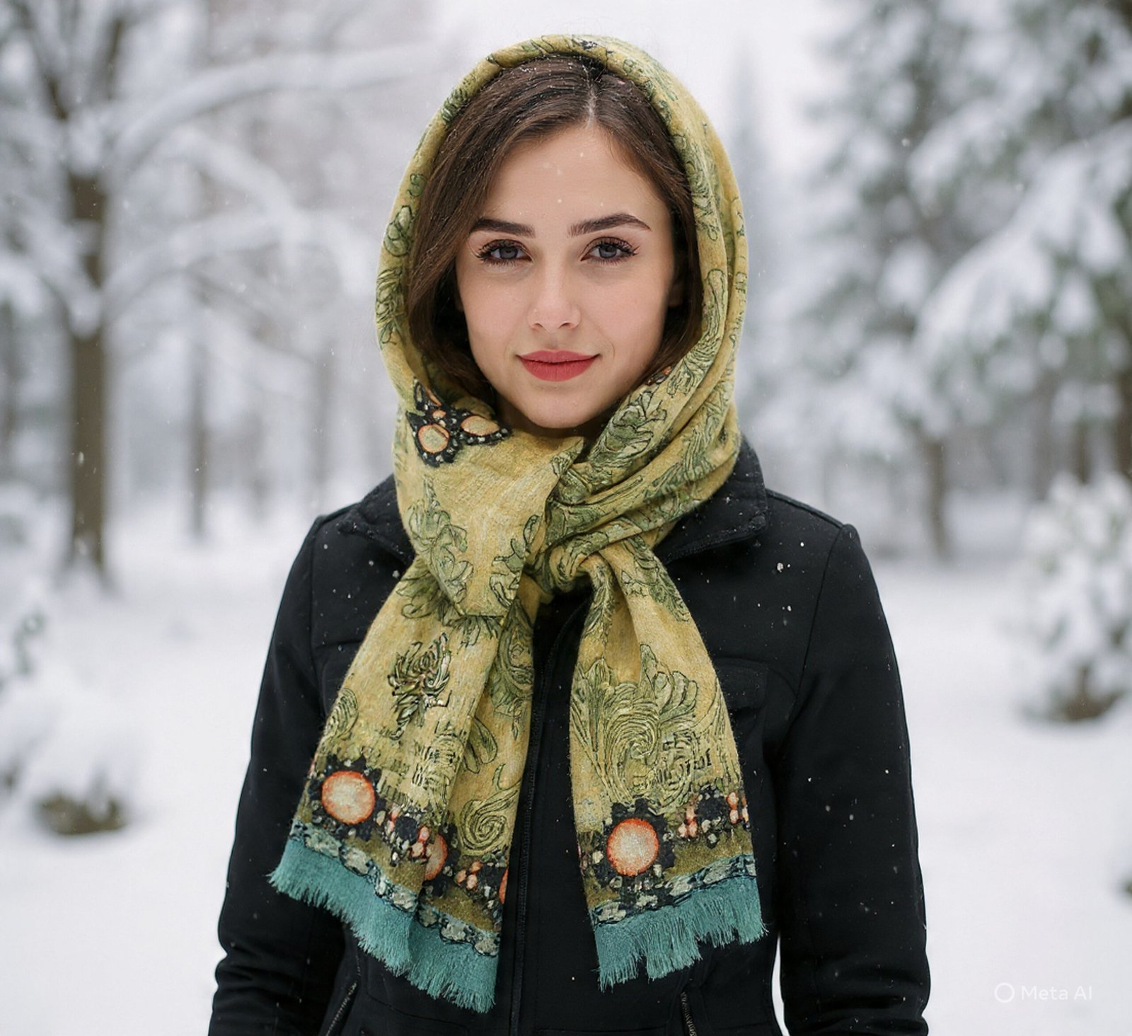 Wool scarf