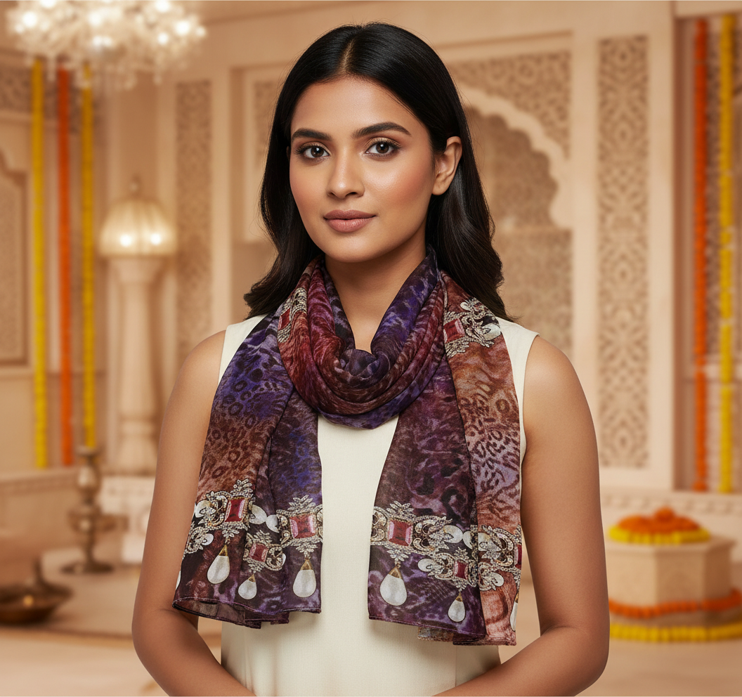 Silk scarf
