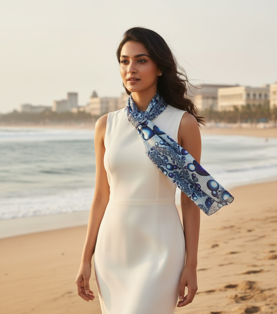 Silk scarf