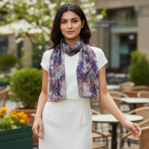 Wild flower Modal Scarf
